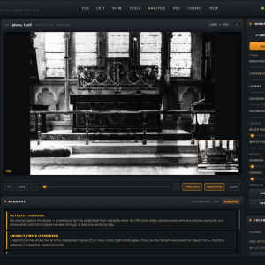 PhantomCapture Pro Photo Analyzer | Photo Analyzing Tool for Ghost Hunters (Desktop App)